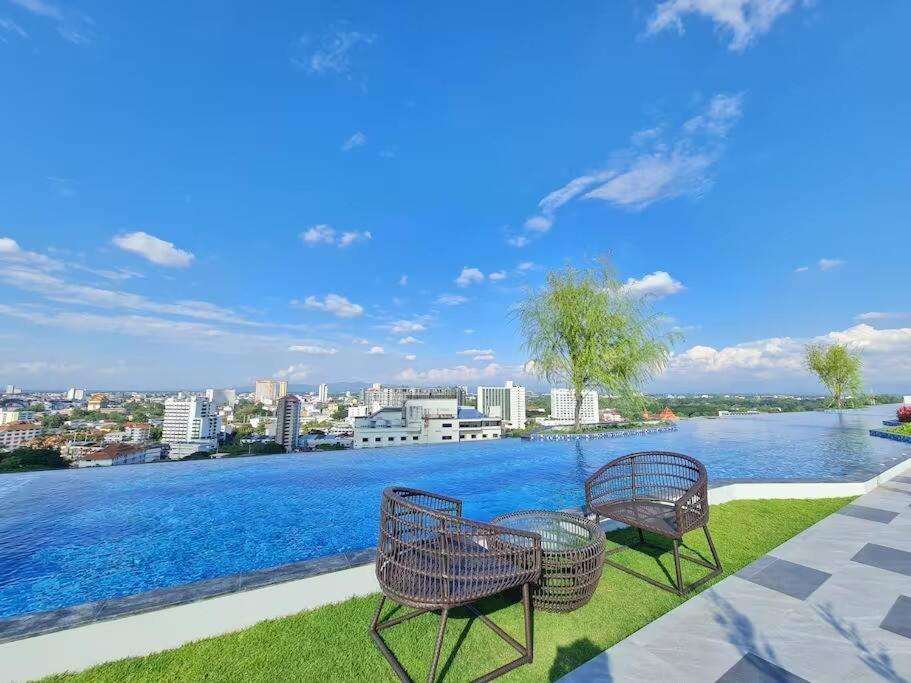 Astra Sky River High Floor,3 Bedrooms 97㎡ 山景房带浴缸 شيانغ ماي المظهر الخارجي الصورة